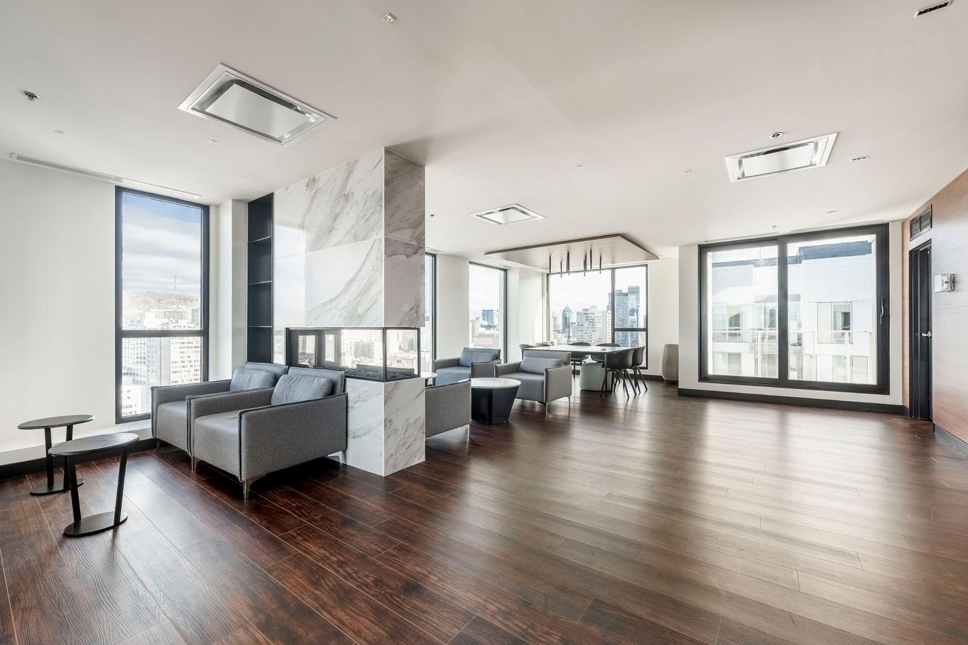 Common room - 1002-2000 Boul. René-Lévesque O., Montréal (Ville-Marie), QC - Indoor Photo Showing Living Room