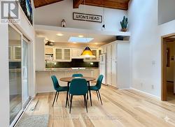 Virtually staged room. -