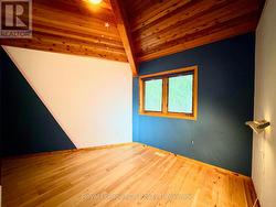 2nd bedroom with funky shape & design. -