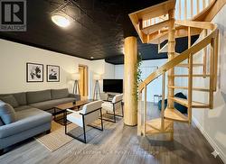 Virtually staged room. -