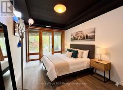 Virtually staged room. -