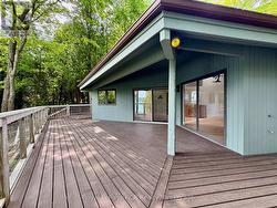 Main floor walkout to covered area living space. -
