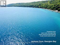 Exclusive, deep water -Jackson Cove, Georgian Bay. -