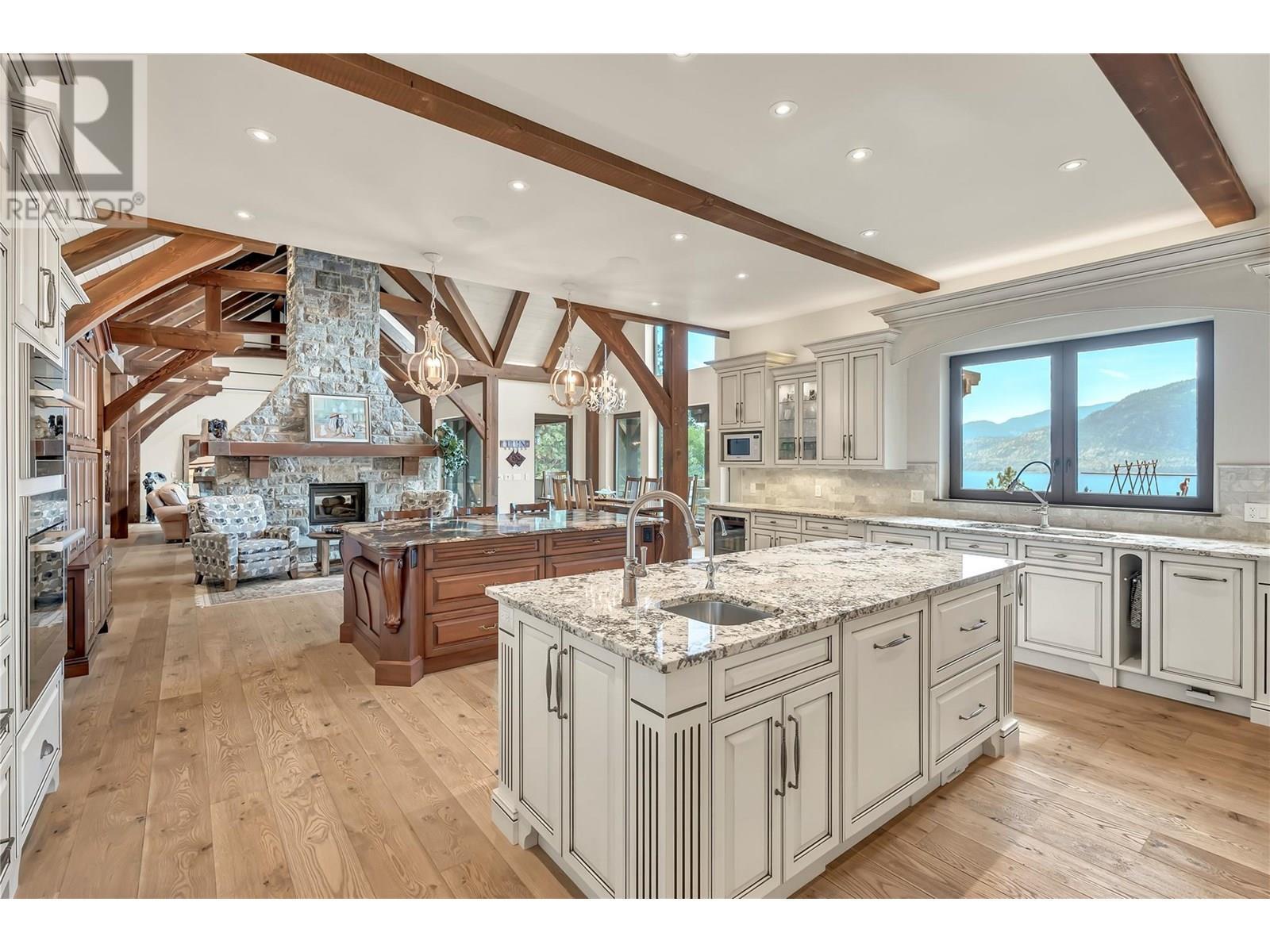 2119 Naramata Road, Naramata, BC - Indoor Photo Showing Kitchen With Upgraded Kitchen