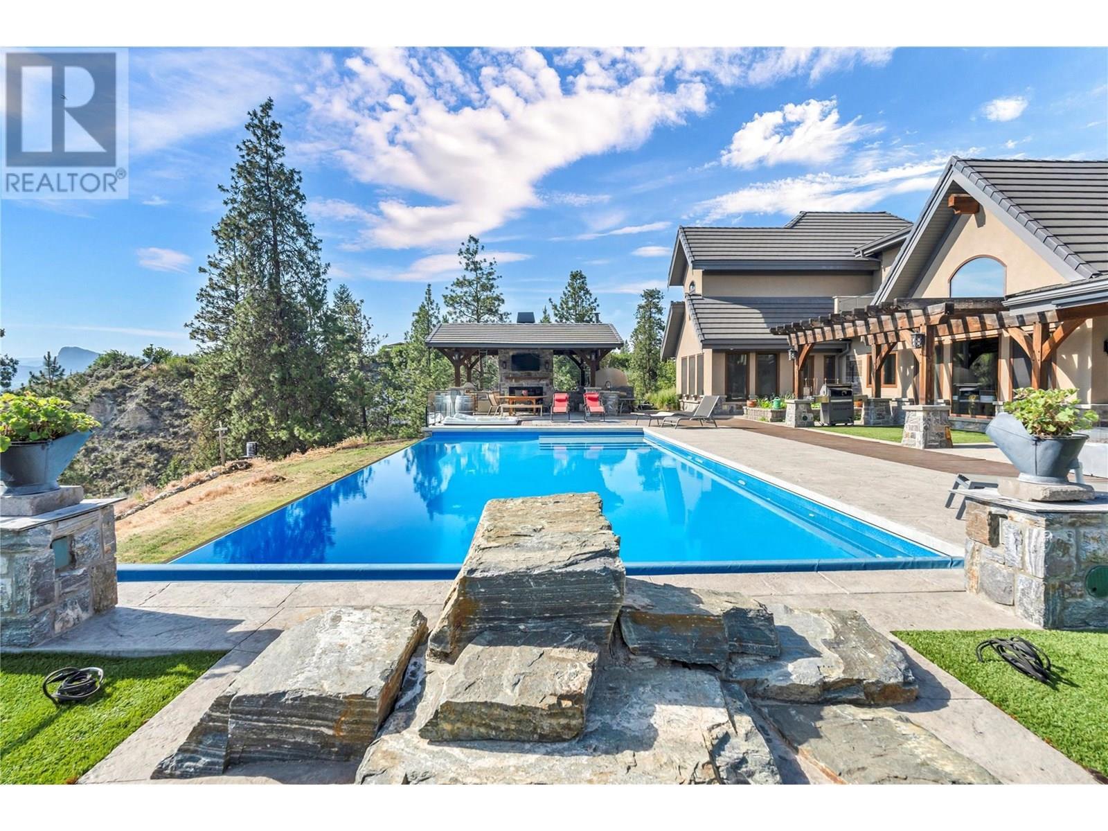 2119 Naramata Road, Naramata, BC - Outdoor With In Ground Pool With Deck Patio Veranda