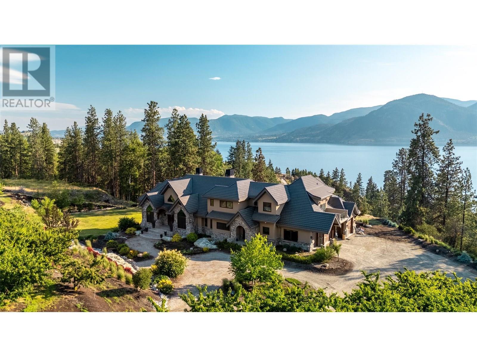 2119 Naramata Road, Naramata, BC - Outdoor With Body Of Water With Facade