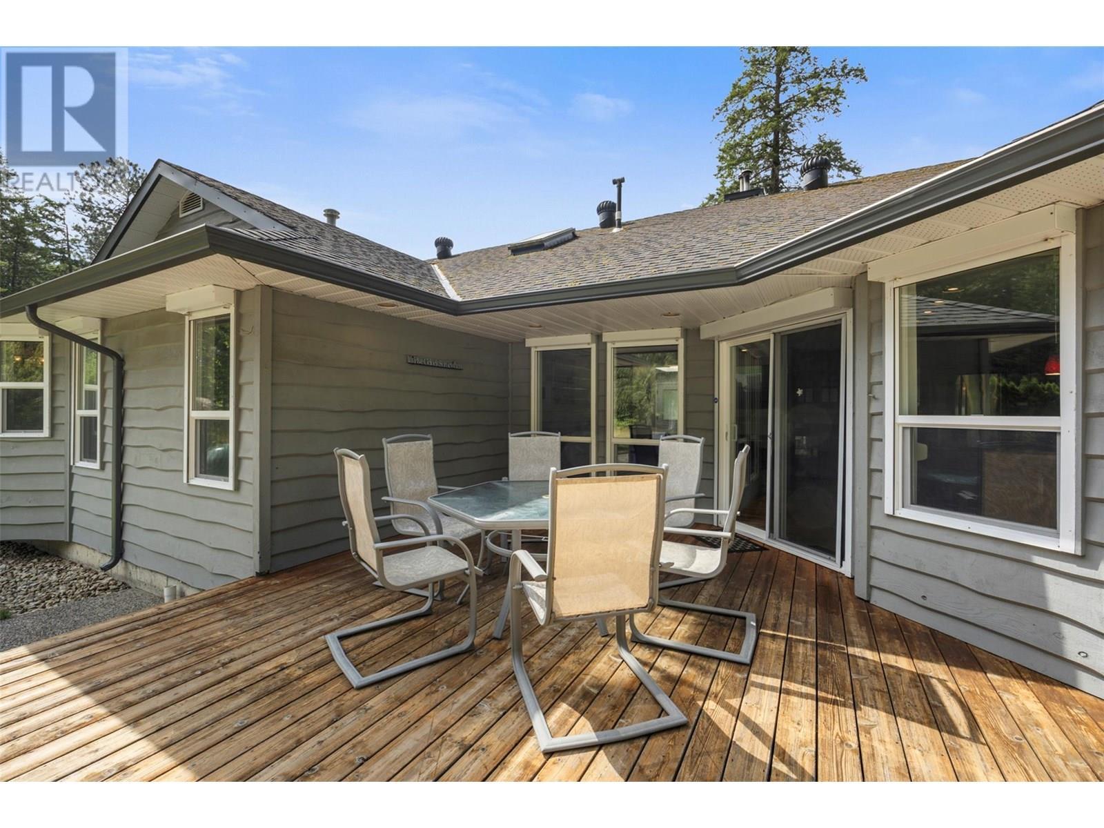3789 Zinck Road, Scotch Creek, BC - Outdoor With Deck Patio Veranda With Exterior