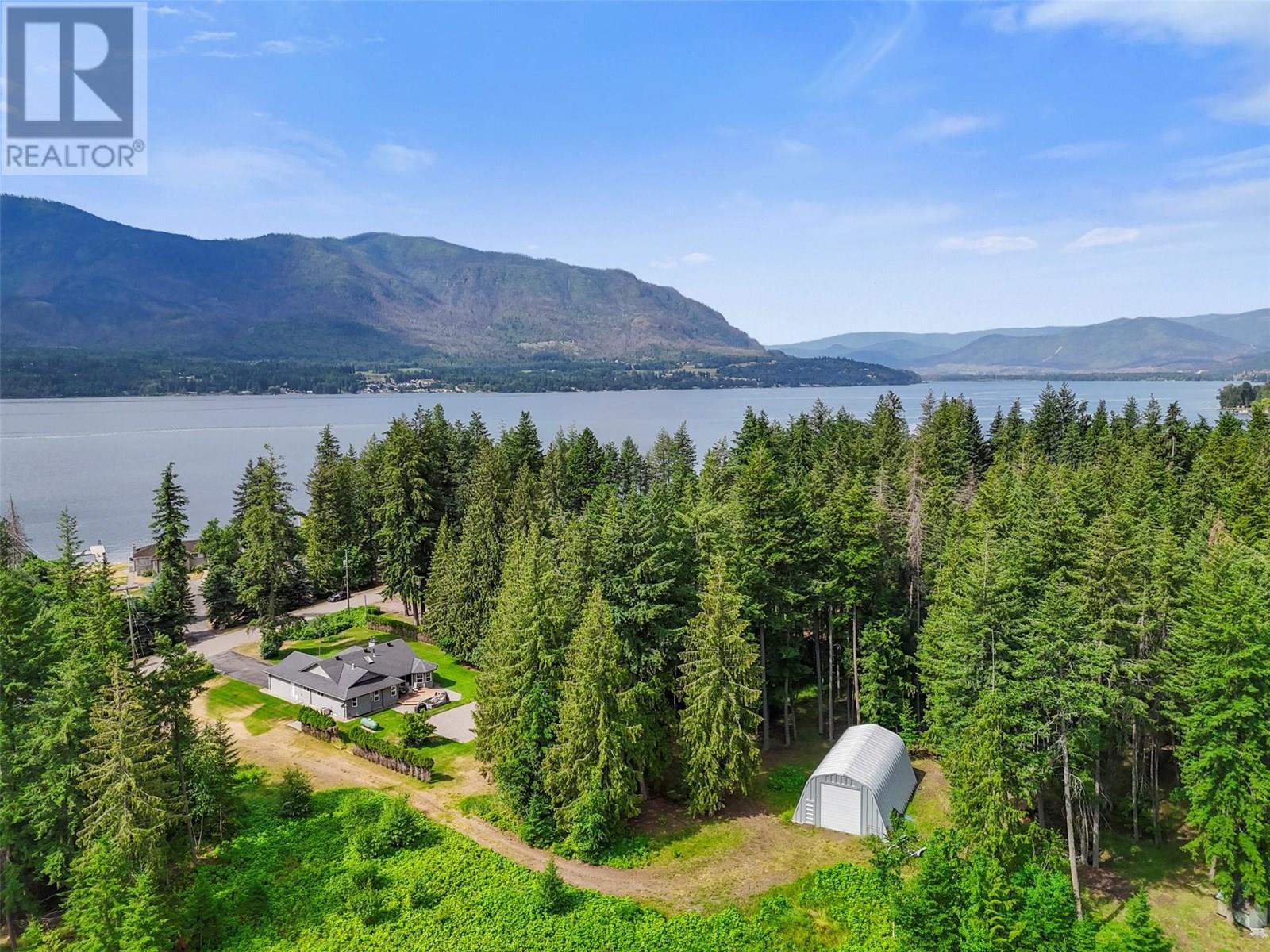 3789 Zinck Road, Scotch Creek, BC - Outdoor With Body Of Water With View