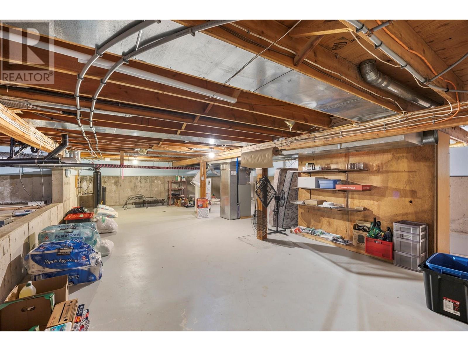 3789 Zinck Road, Scotch Creek, BC - Indoor Photo Showing Basement
