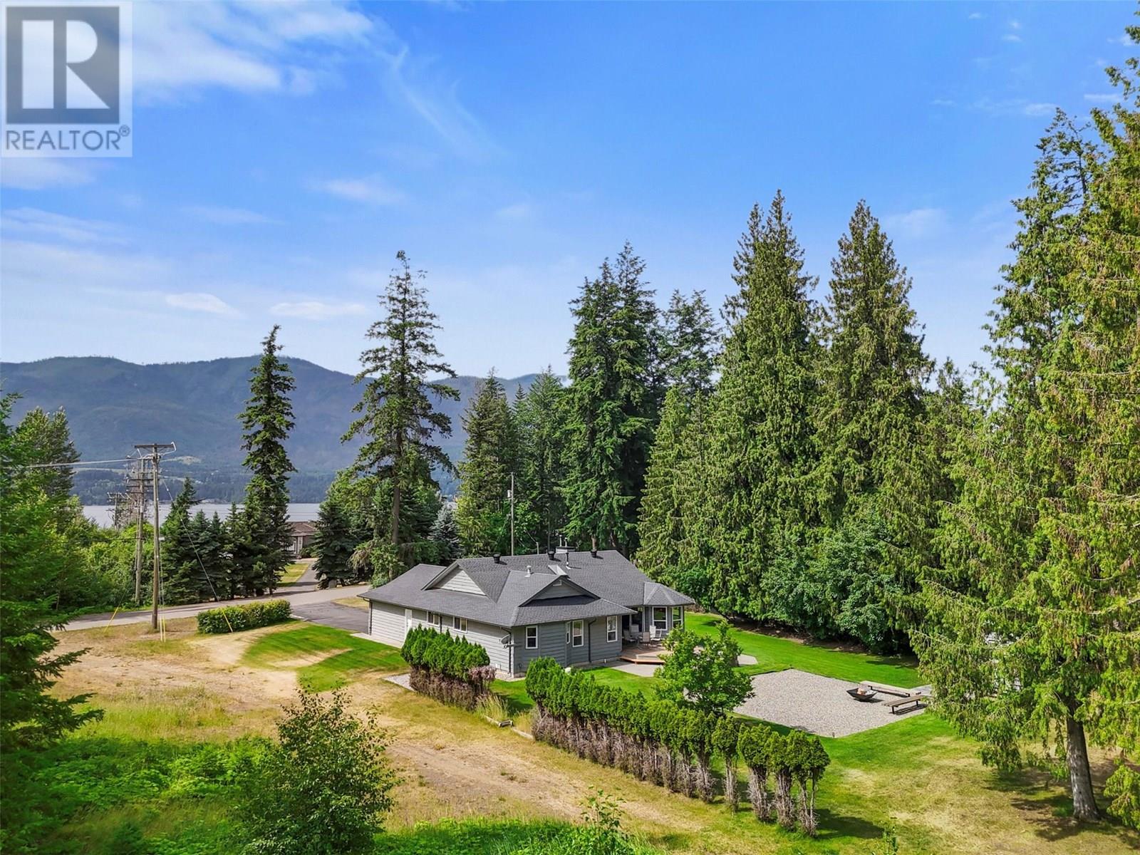 3789 Zinck Road, Scotch Creek, BC - Outdoor With View