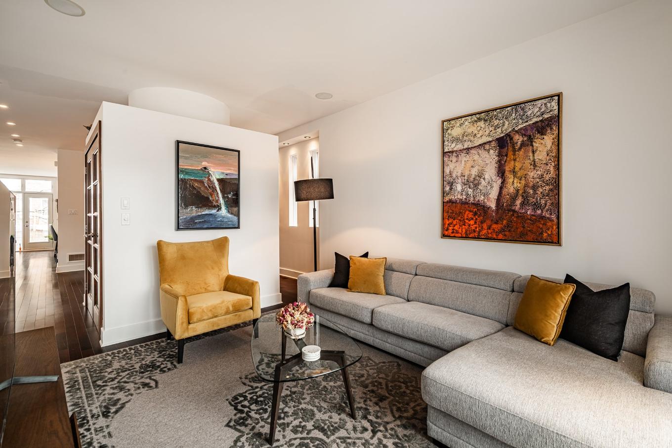 Salon - 4103 Av. Beaconsfield, Montréal (Côte-Des-Neiges/Notre-Dame-De-Grâce), QC - Indoor Photo Showing Living Room