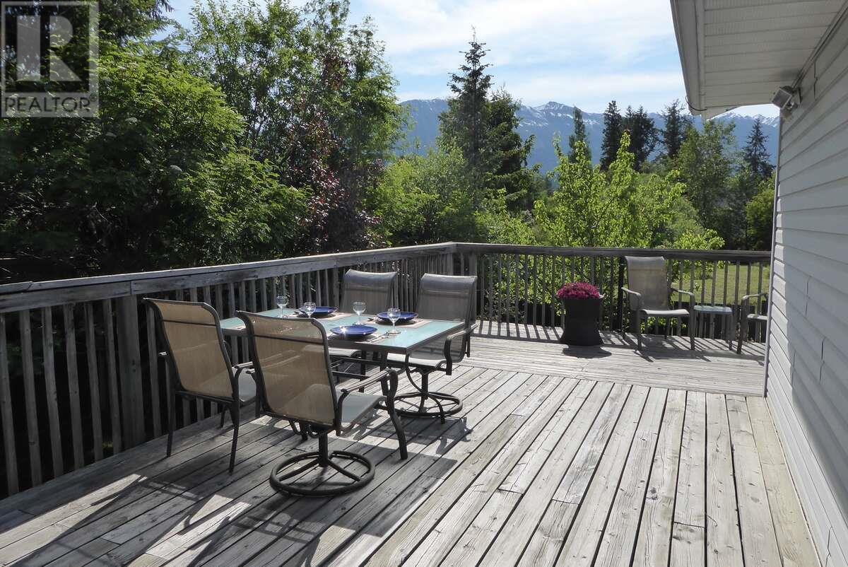 1510 Cedar Street, Golden, BC - Outdoor With Deck Patio Veranda With Exterior