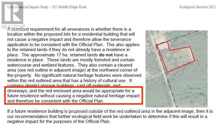 207 Middle Ridge Road, Brighton, ON