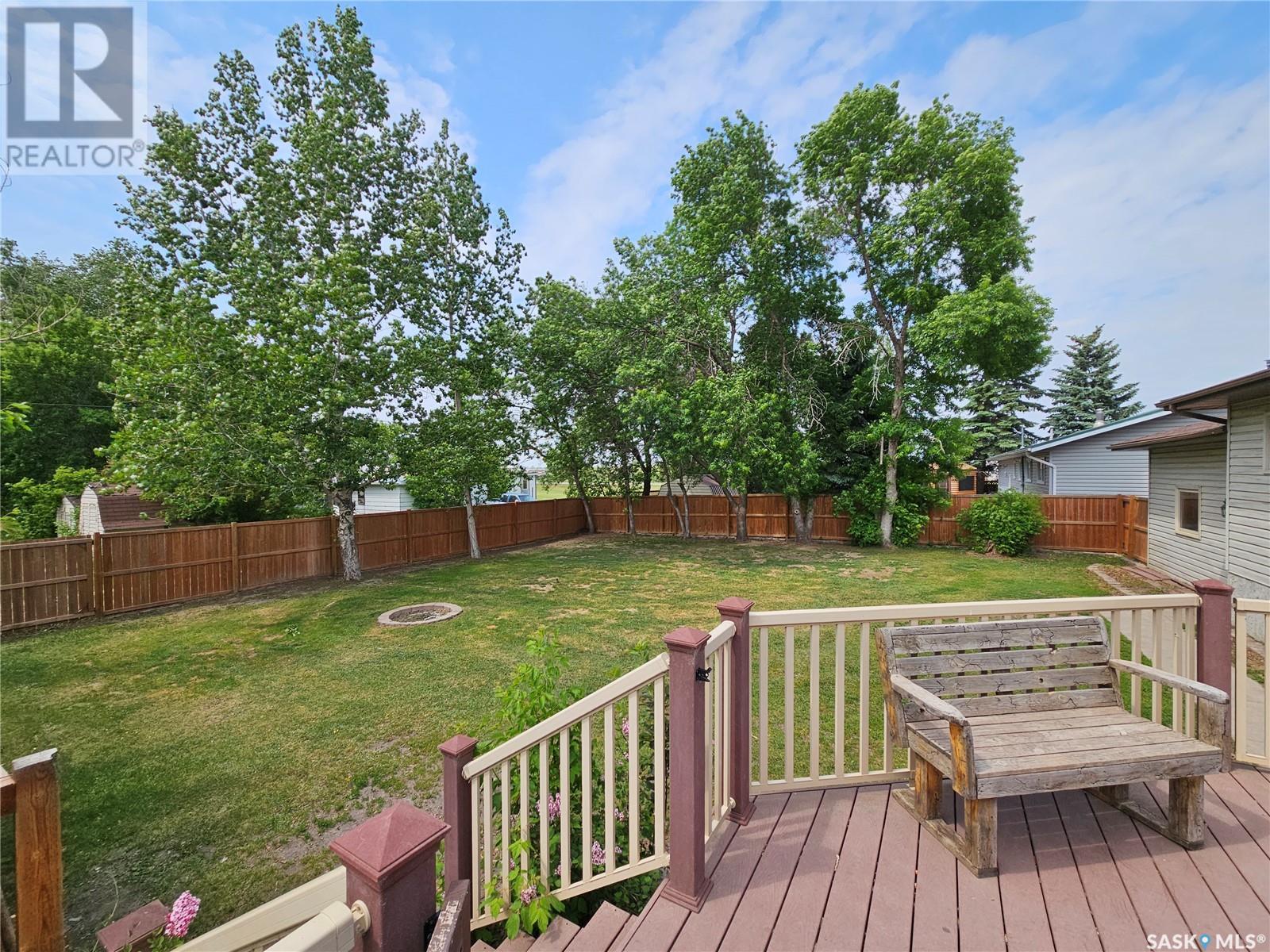 206 West 1St Street, Alida, SK - Outdoor With Deck Patio Veranda With Backyard