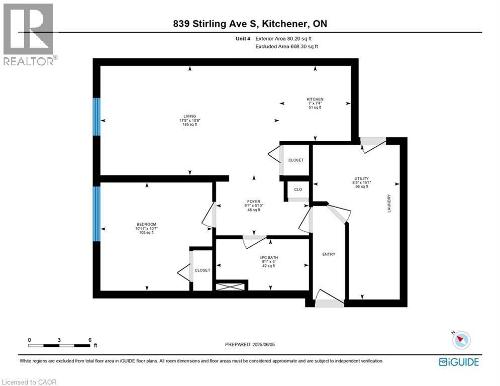 Unit 4 - Lower - 839 Stirling Avenue S, Kitchener, ON - Other