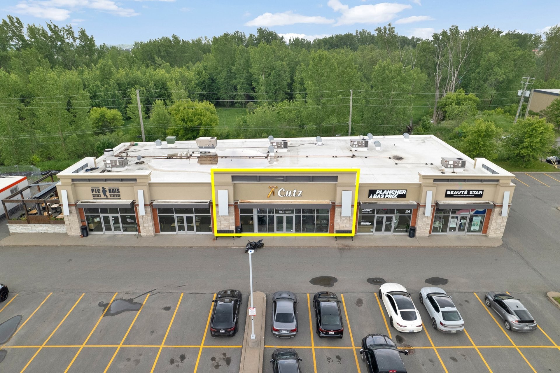 Photo aérienne - 2-B-30 Rue Émile-Despins, Charlemagne, QC -
