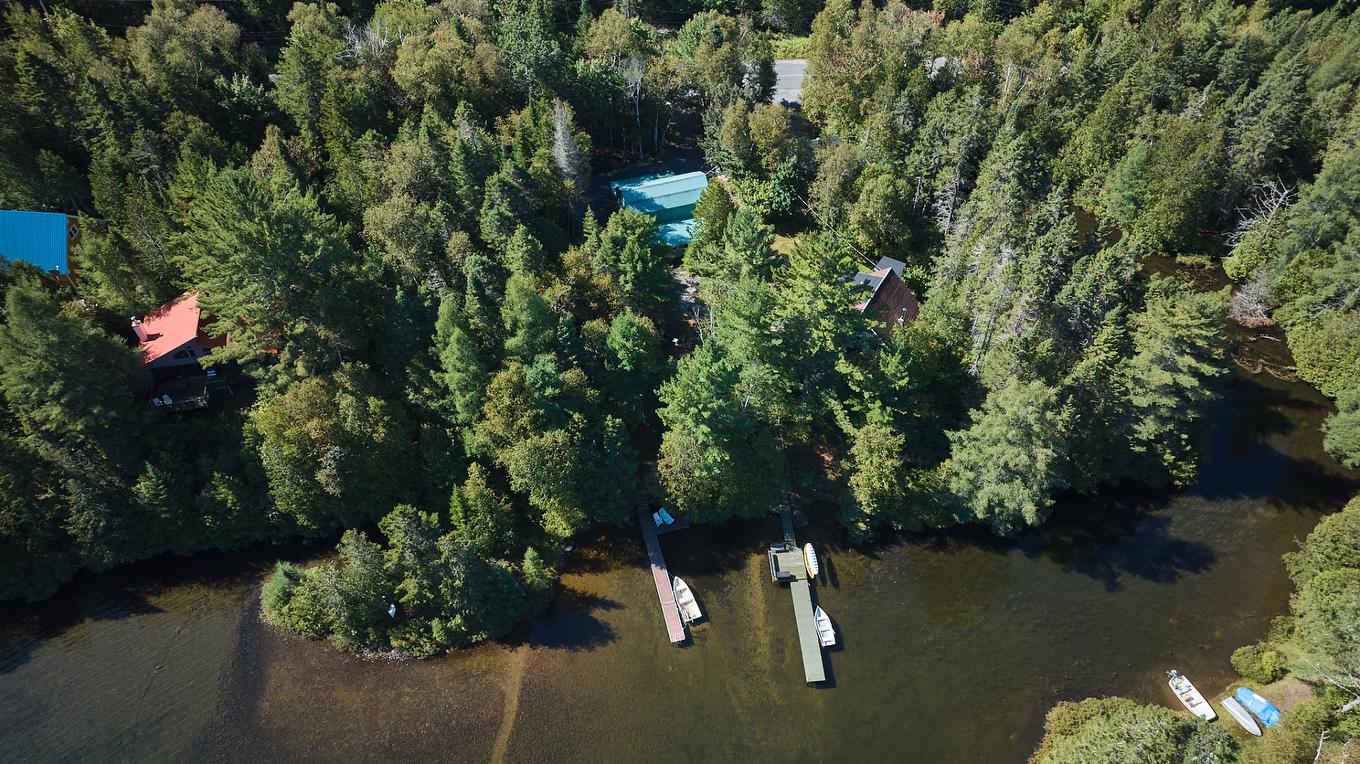 Photo aérienne - 734 Ch. Du Lac-Sylvère, Saint-Donat, QC - Outdoor With View