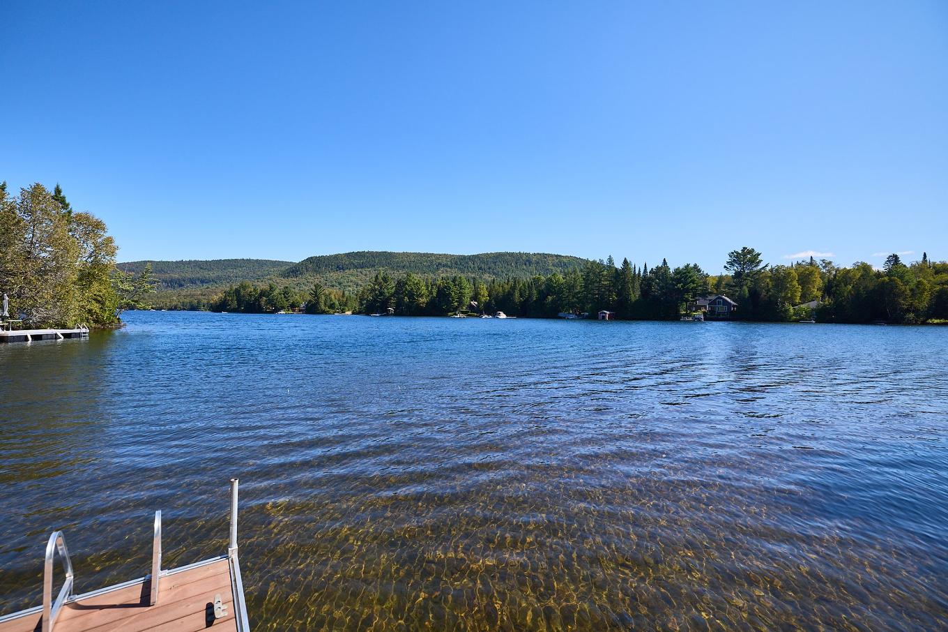 Vue sur l'eau - 734 Ch. Du Lac-Sylvère, Saint-Donat, QC - Outdoor With Body Of Water With View