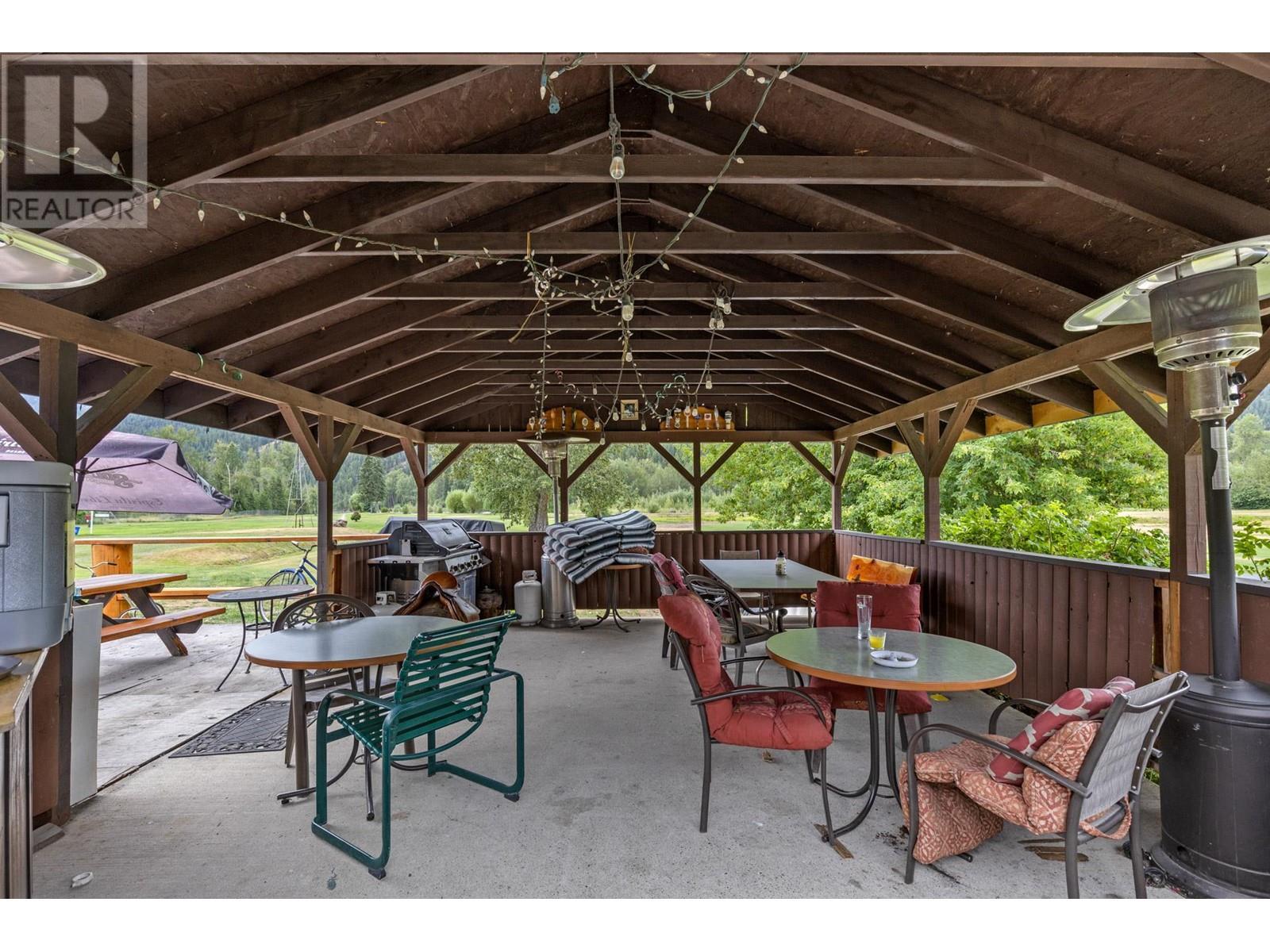 1361 6 Highway, Cherryville, BC - Outdoor With Deck Patio Veranda With Exterior