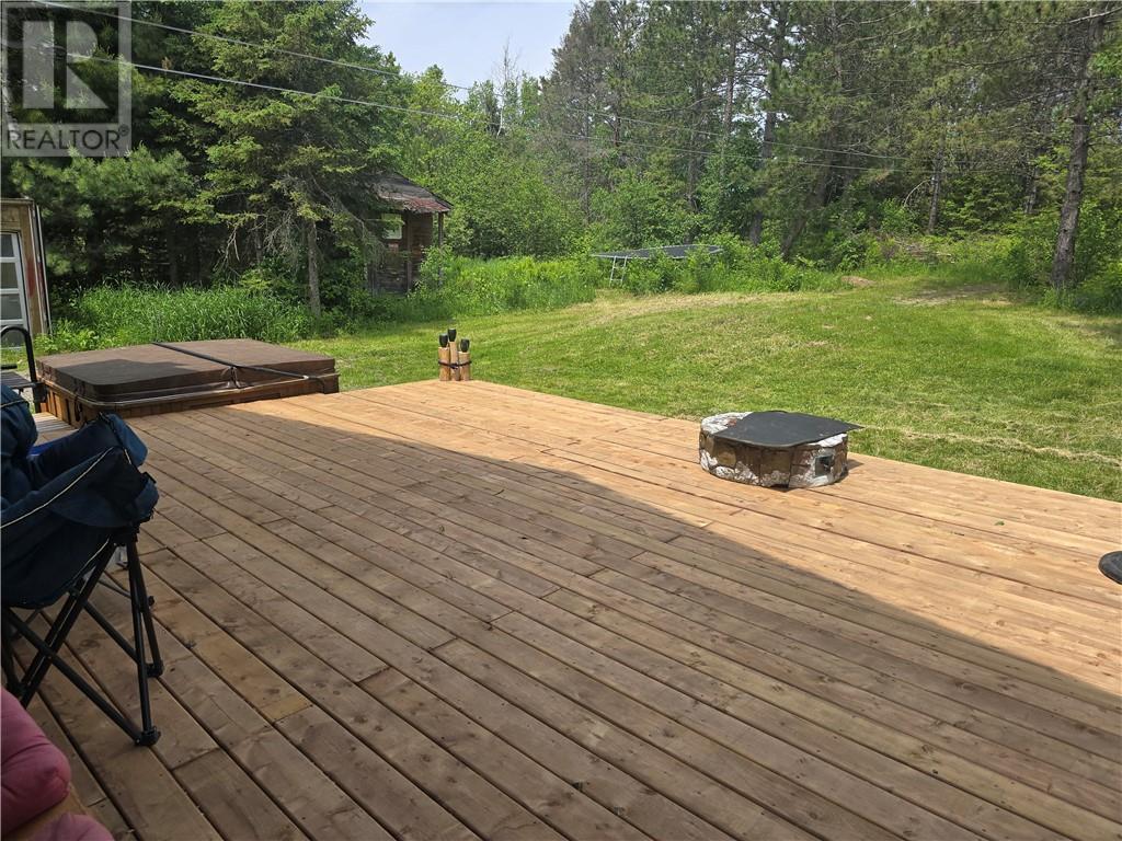 252 Pothier, St. Charles, ON - Outdoor With Deck Patio Veranda