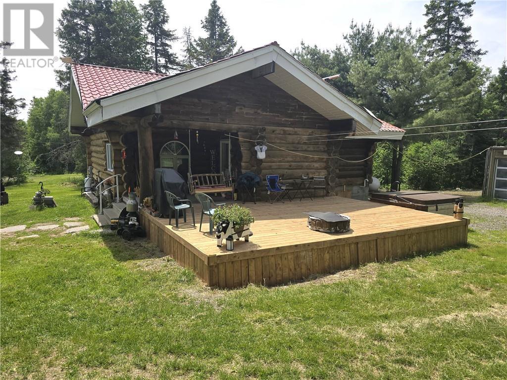 252 Pothier, St. Charles, ON - Outdoor With Deck Patio Veranda