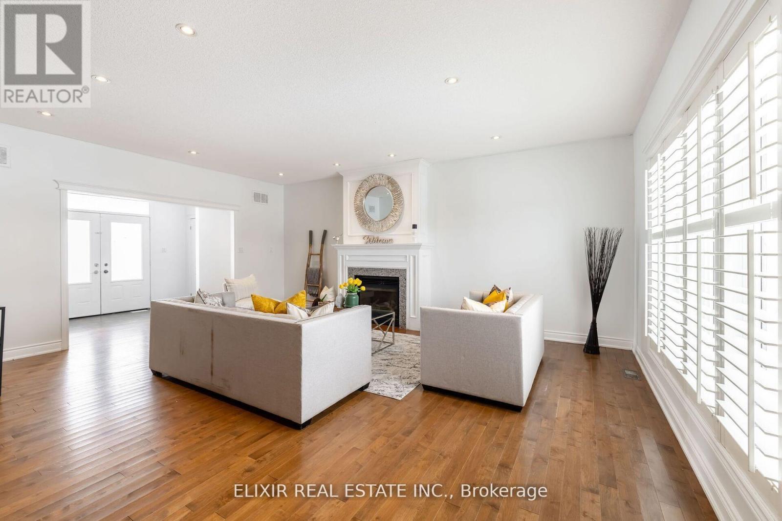 8882 Highway 89, Adjala-Tosorontio, ON - Indoor Photo Showing Living Room With Fireplace