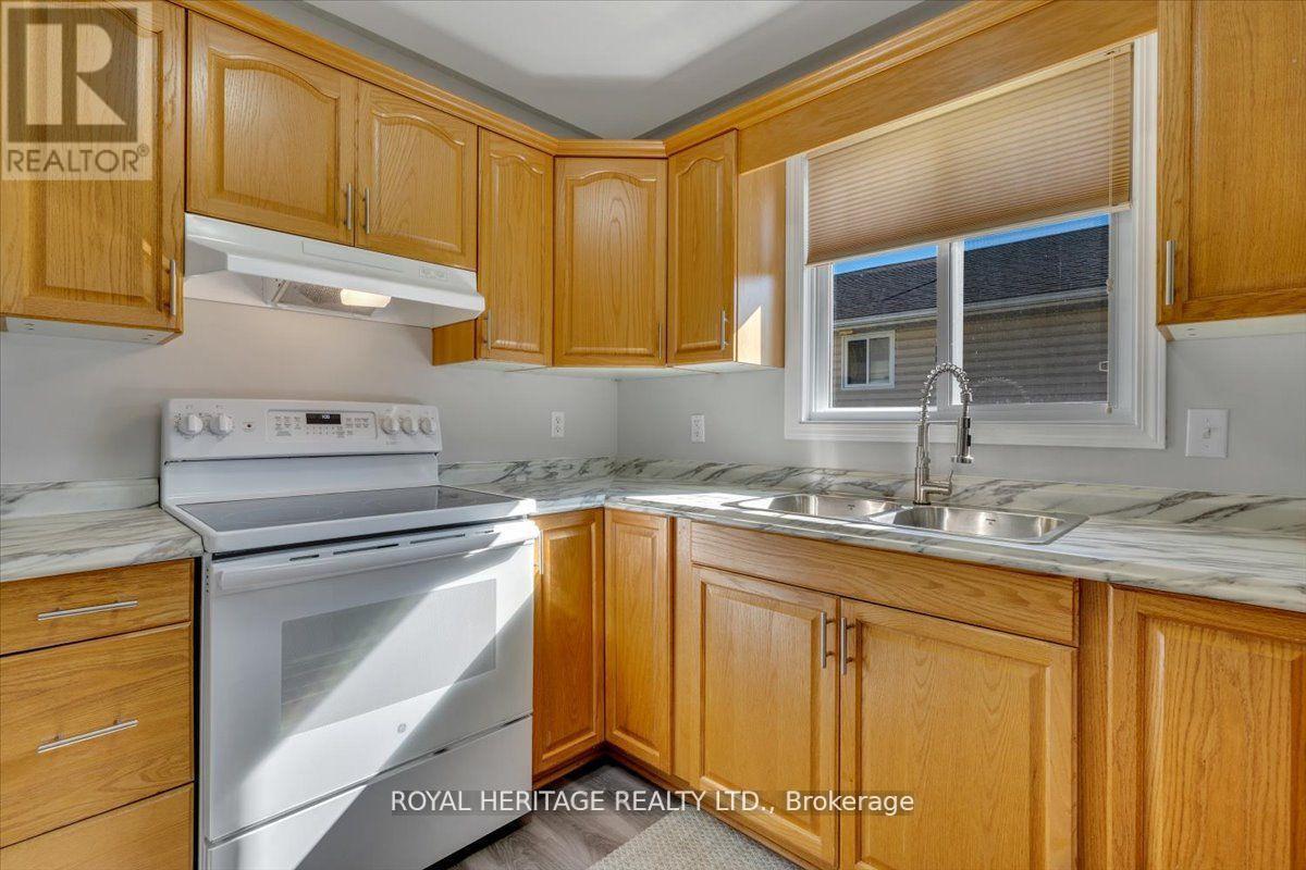 27 South Maloney Street, Marmora And Lake, ON - Indoor Photo Showing Kitchen With Double Sink