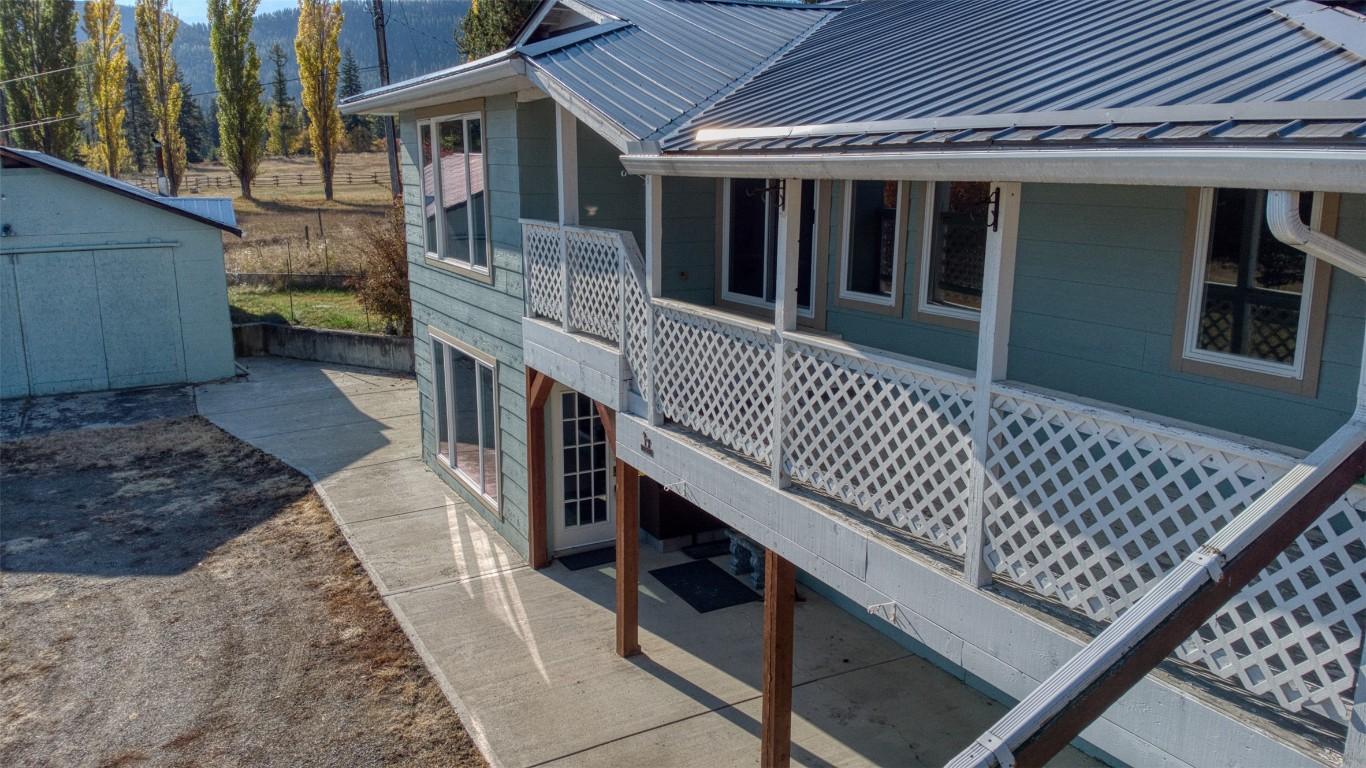 48 Puckett Road, Cherryville, BC - Outdoor With Deck Patio Veranda With Exterior