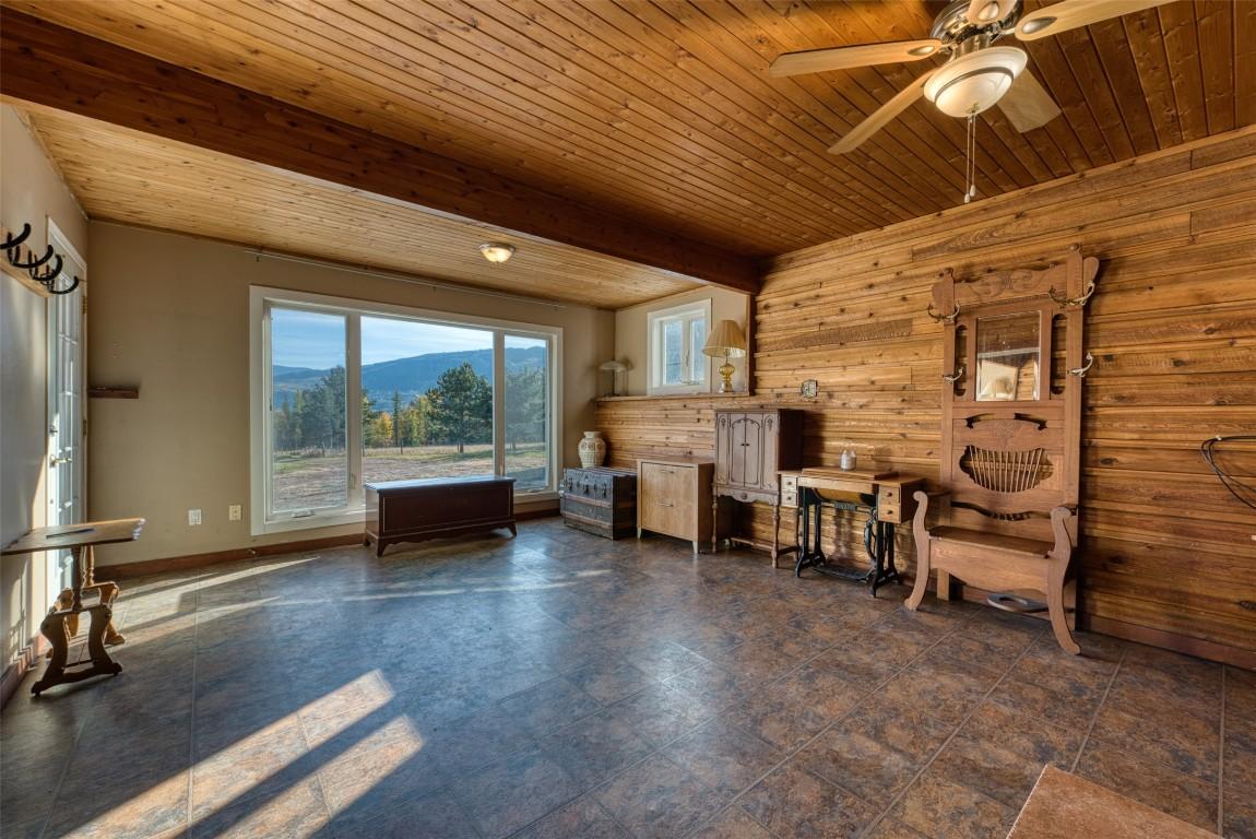 48 Puckett Road, Cherryville, BC - With Deck Patio Veranda With Exterior