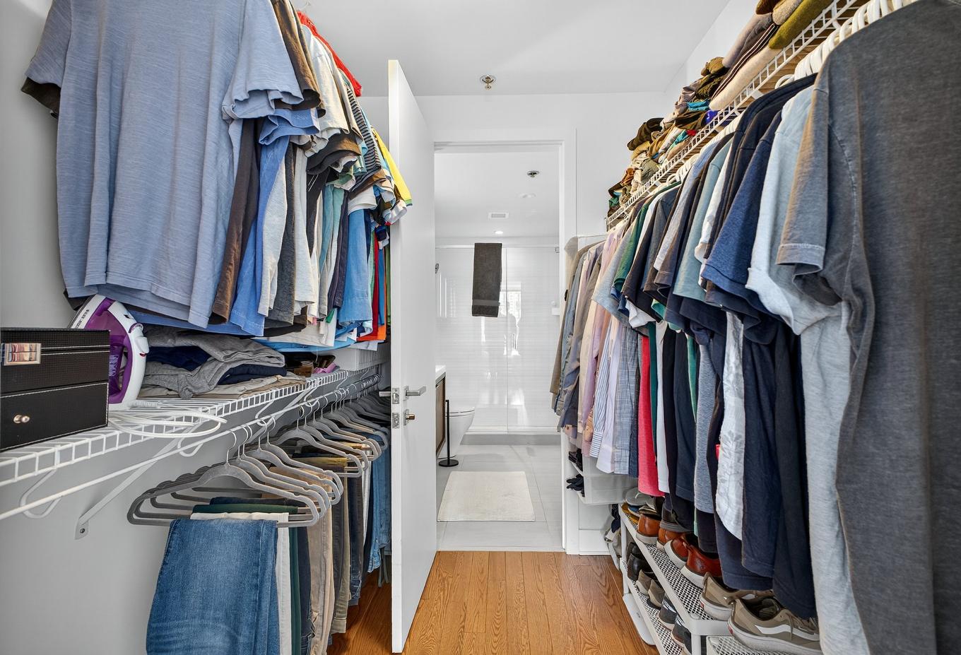 Penderie (Walk-in) - 308-1500 Rue Des Bassins, Montréal (Le Sud-Ouest), QC - Indoor With Storage