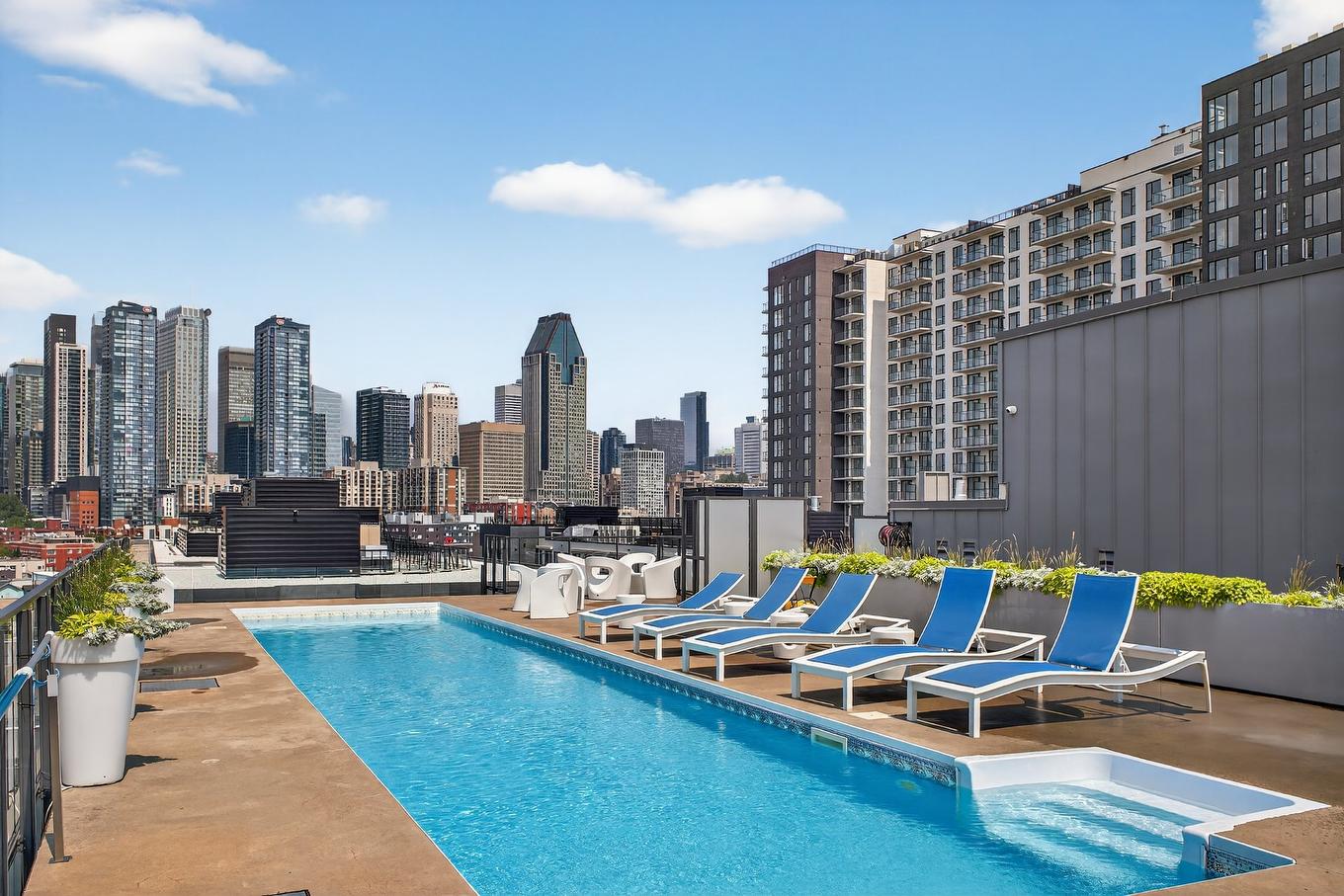 Piscine - 308-1500 Rue Des Bassins, Montréal (Le Sud-Ouest), QC - Outdoor With In Ground Pool