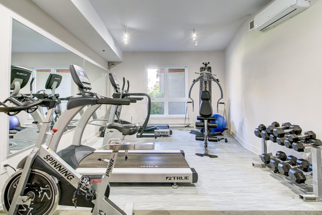 Exercise room - 108-4700 Boul. Henri-Bourassa O., Montréal (Saint-Laurent), QC - Indoor Photo Showing Gym Room