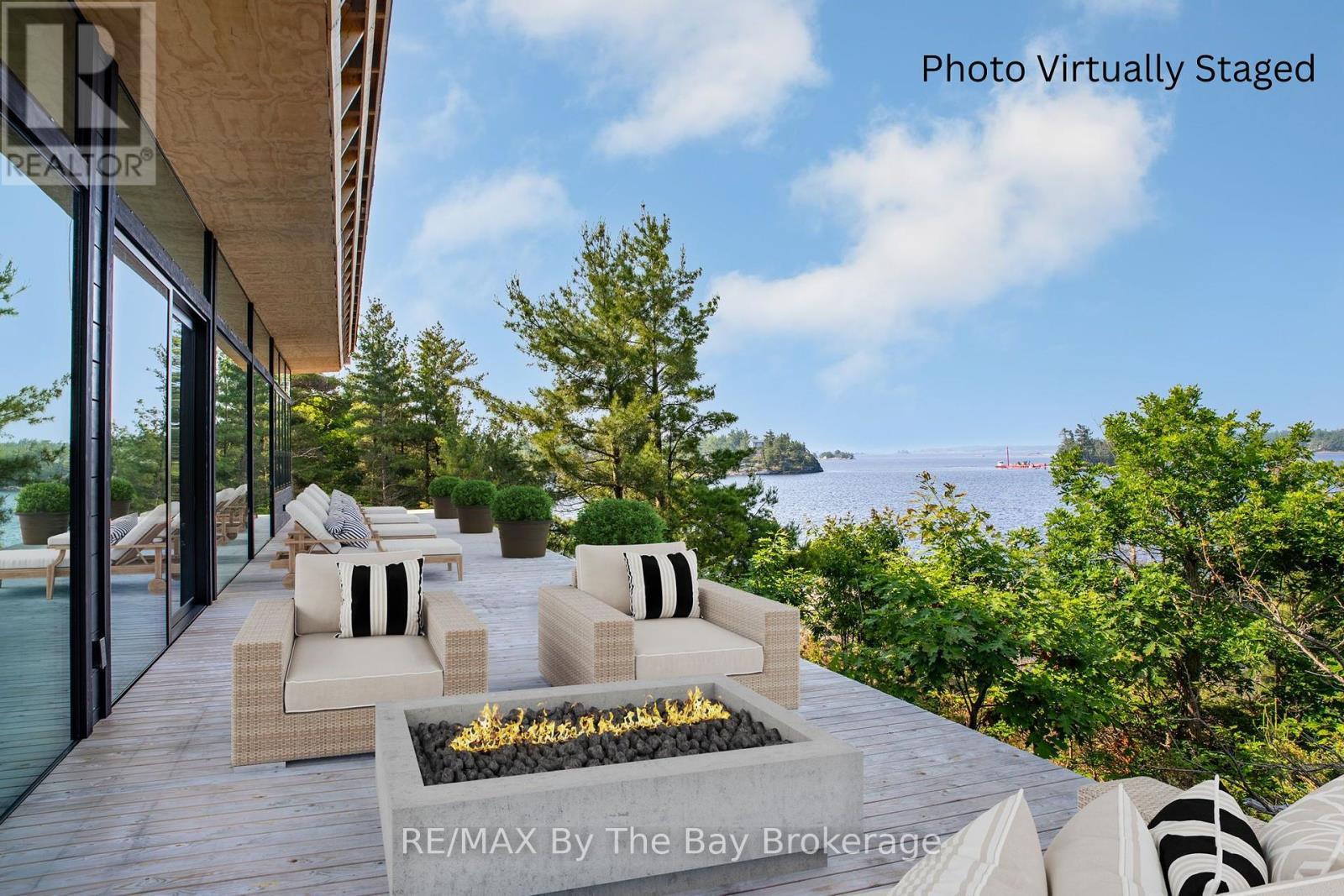 11324 Island 1810/Bone Island, Georgian Bay (Gibson), ON - Outdoor With Deck Patio Veranda