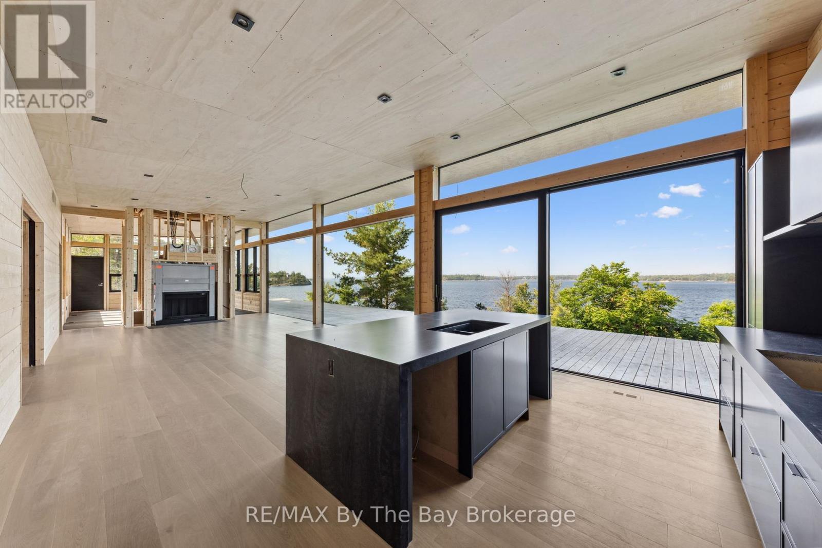 11324 Island 1810/Bone Island, Georgian Bay (Gibson), ON - Indoor With Fireplace