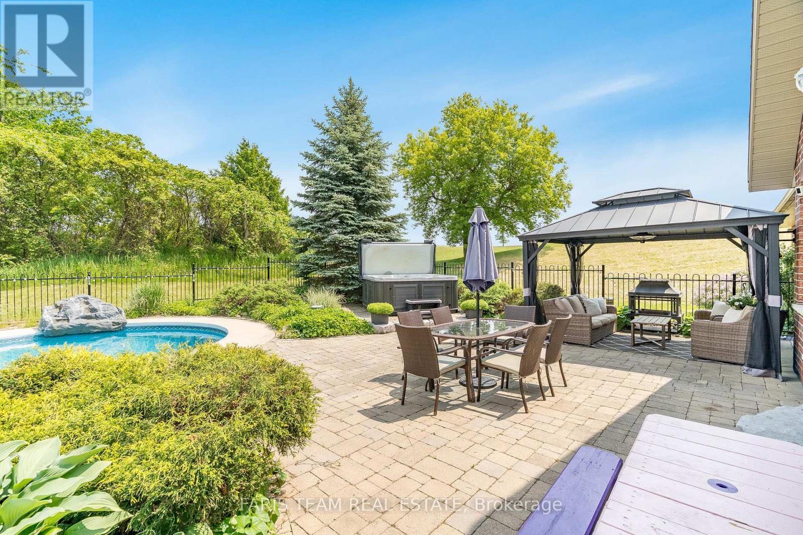 9229 25 Sideroad Adjala, Adjala-Tosorontio, ON - Outdoor With In Ground Pool With Backyard