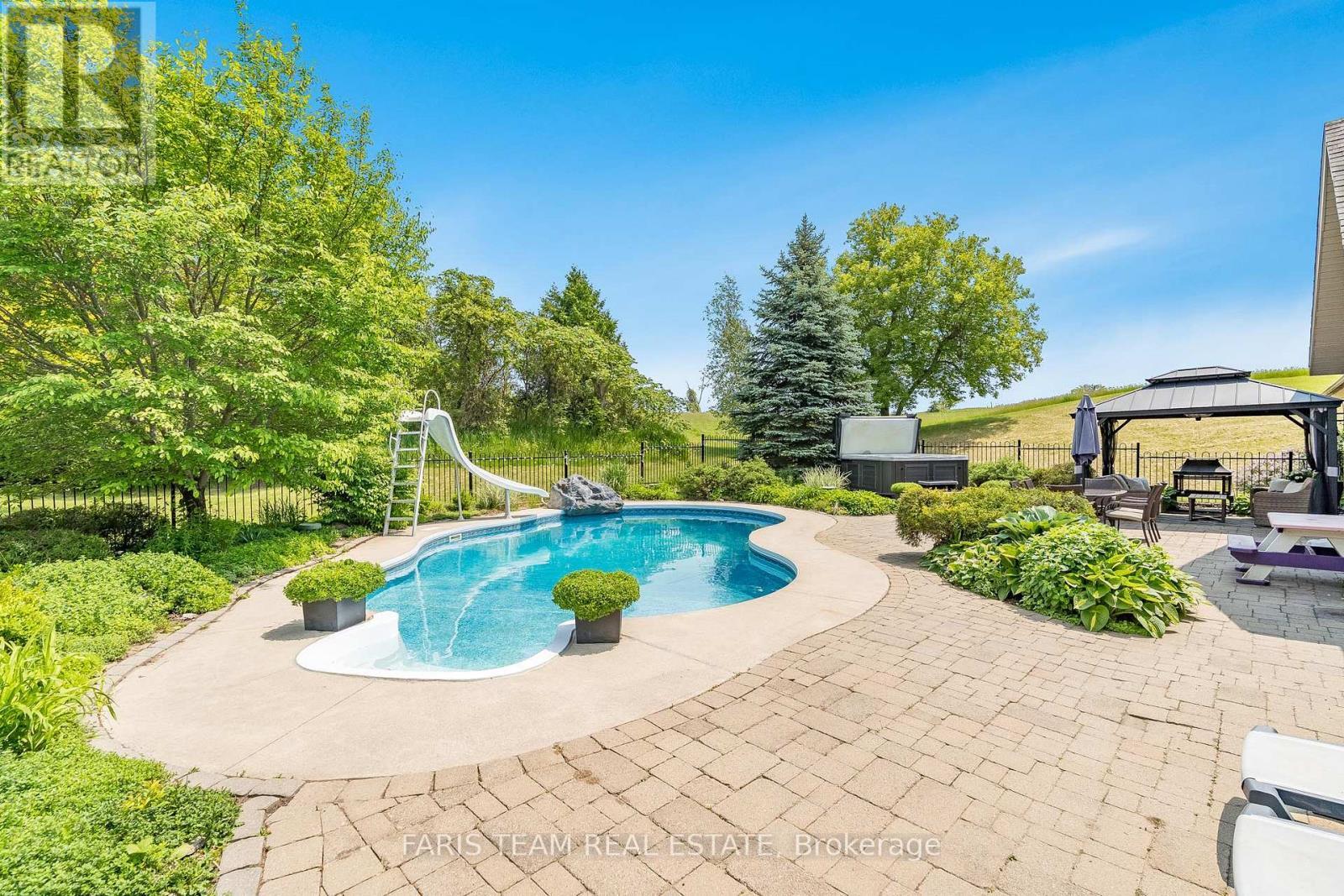 9229 25 Sideroad Adjala, Adjala-Tosorontio, ON - Outdoor With In Ground Pool With Backyard