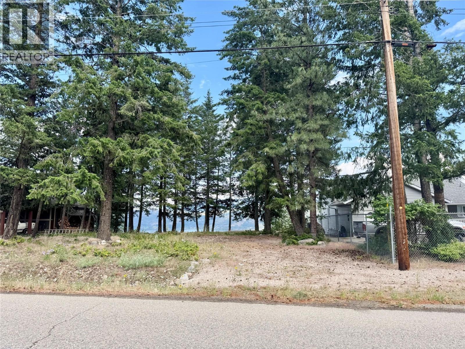 Front of the lot. - 90 Crown Crescent, Vernon, BC