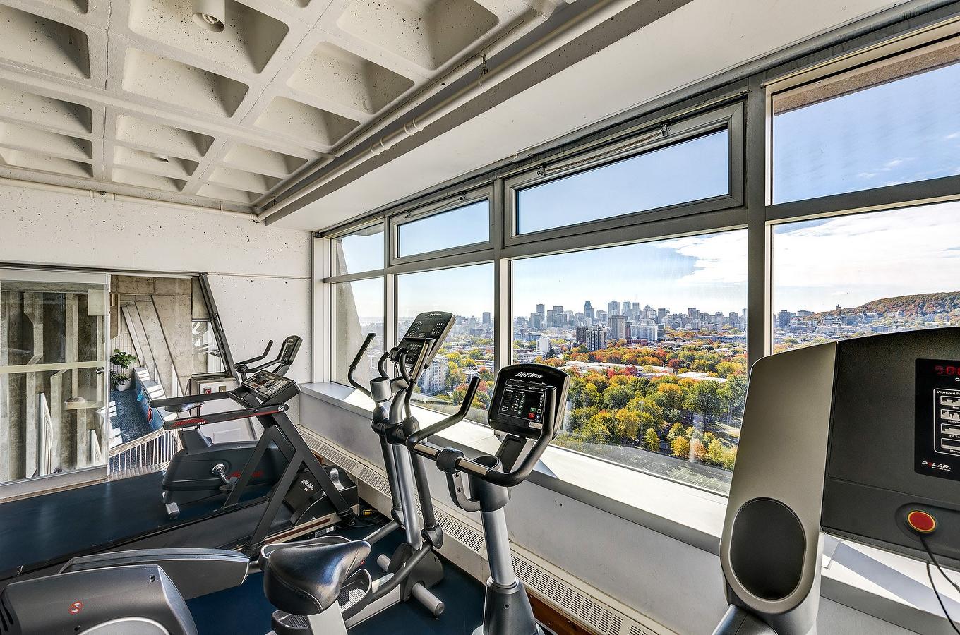 Exercise room - 714-3535 Av. Papineau, Montréal (Le Plateau-Mont-Royal), QC - Indoor Photo Showing Gym Room