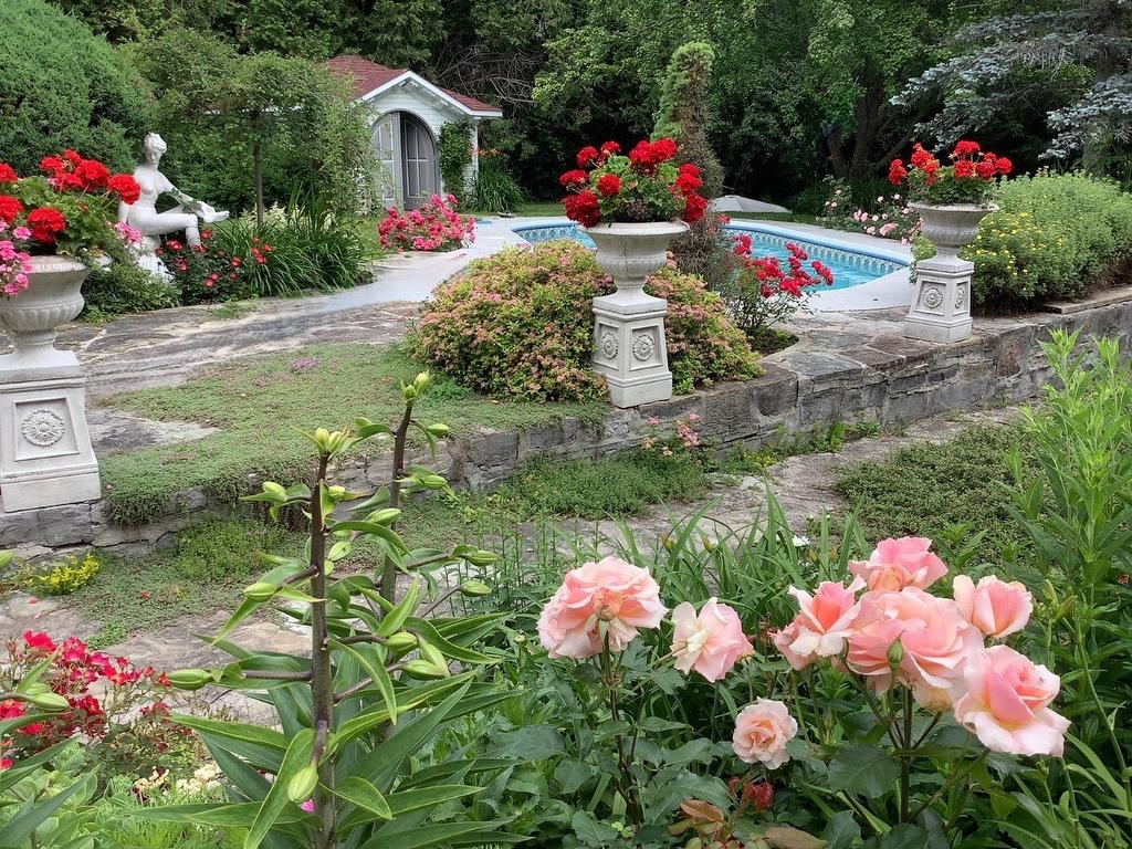 Garden - 767 Ch. Perry, Gatineau (Aylmer), QC - Outdoor With In Ground Pool