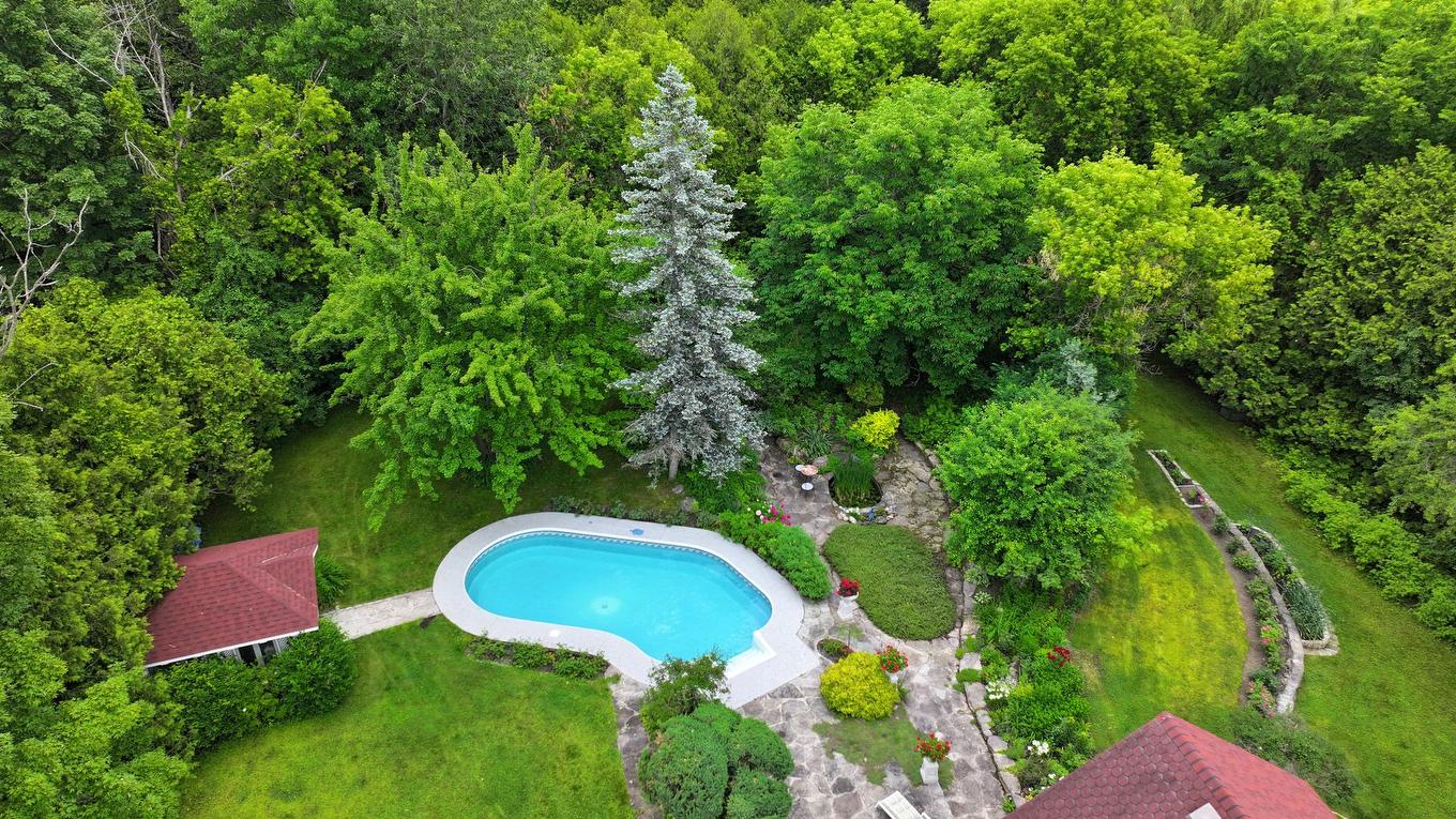 Aerial photo - 767 Ch. Perry, Gatineau (Aylmer), QC - Outdoor With In Ground Pool