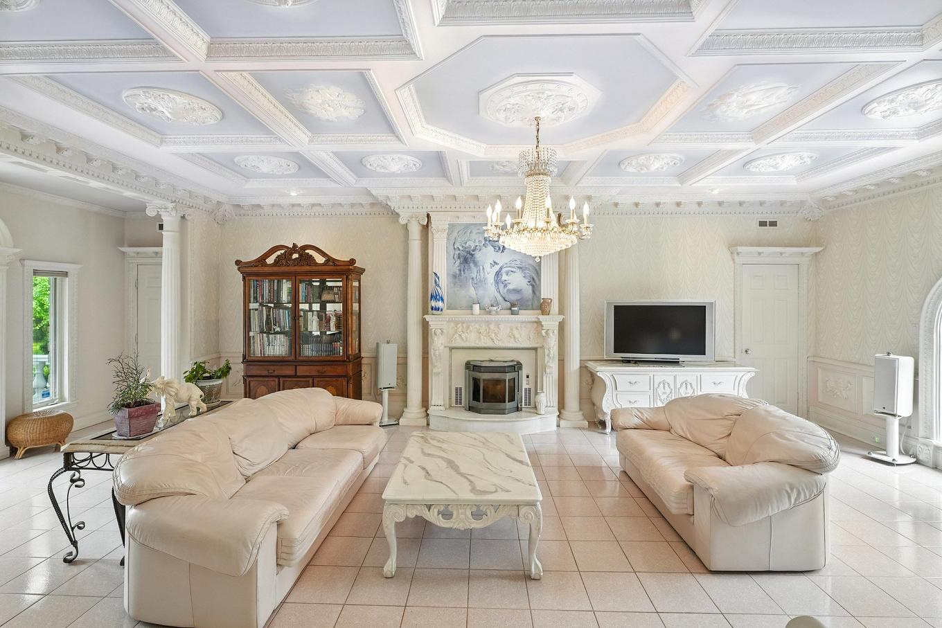 Living room - 767 Ch. Perry, Gatineau (Aylmer), QC - Indoor Photo Showing Living Room With Fireplace