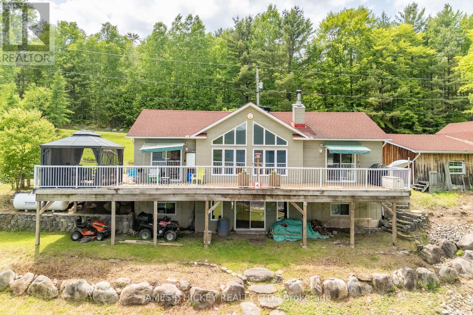 196 Loon Valley Lane, Head, Clara And Maria, ON - Outdoor With Deck Patio Veranda