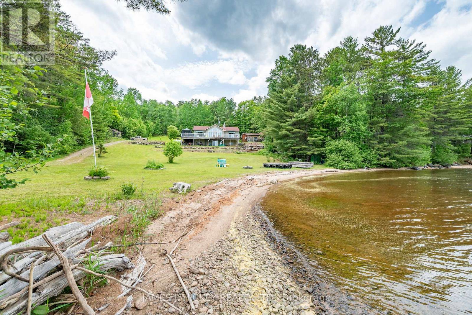 196 Loon Valley Lane, Head, Clara And Maria, ON - Outdoor With Body Of Water With View