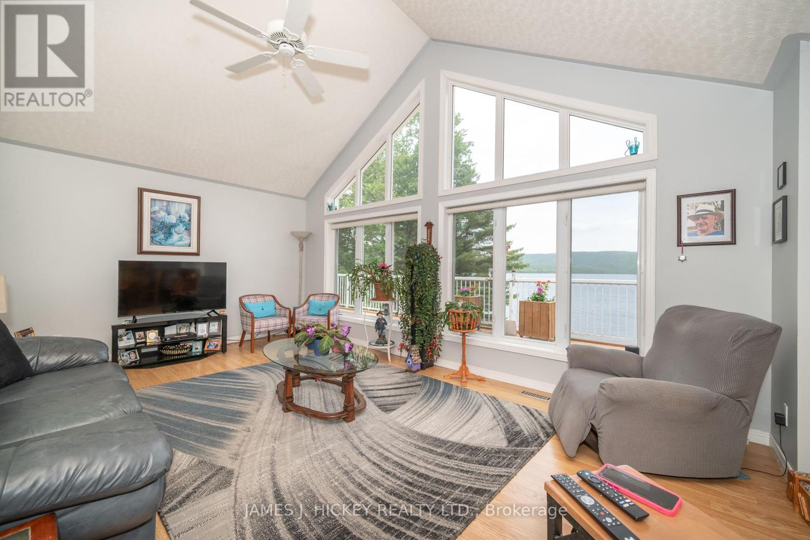 196 Loon Valley Lane, Head, Clara And Maria, ON - Indoor Photo Showing Living Room