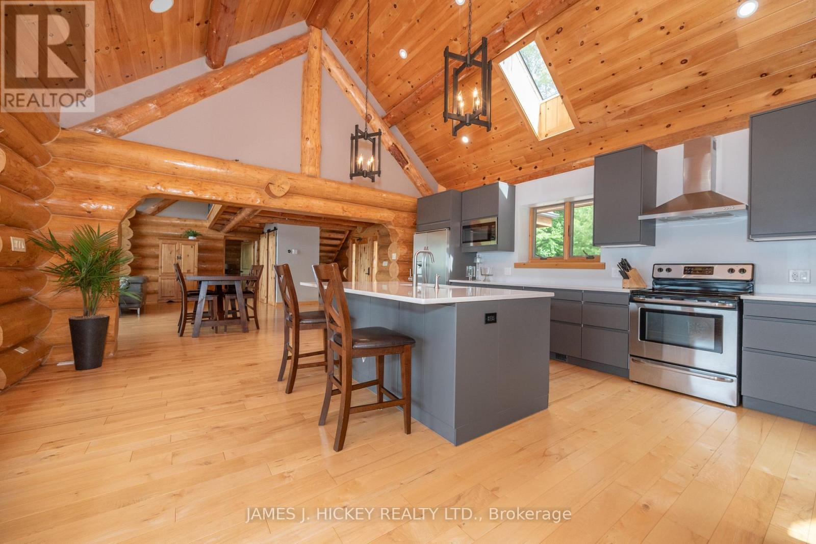 276 Colton Creek Road, Head, Clara And Maria, ON - Indoor Photo Showing Kitchen