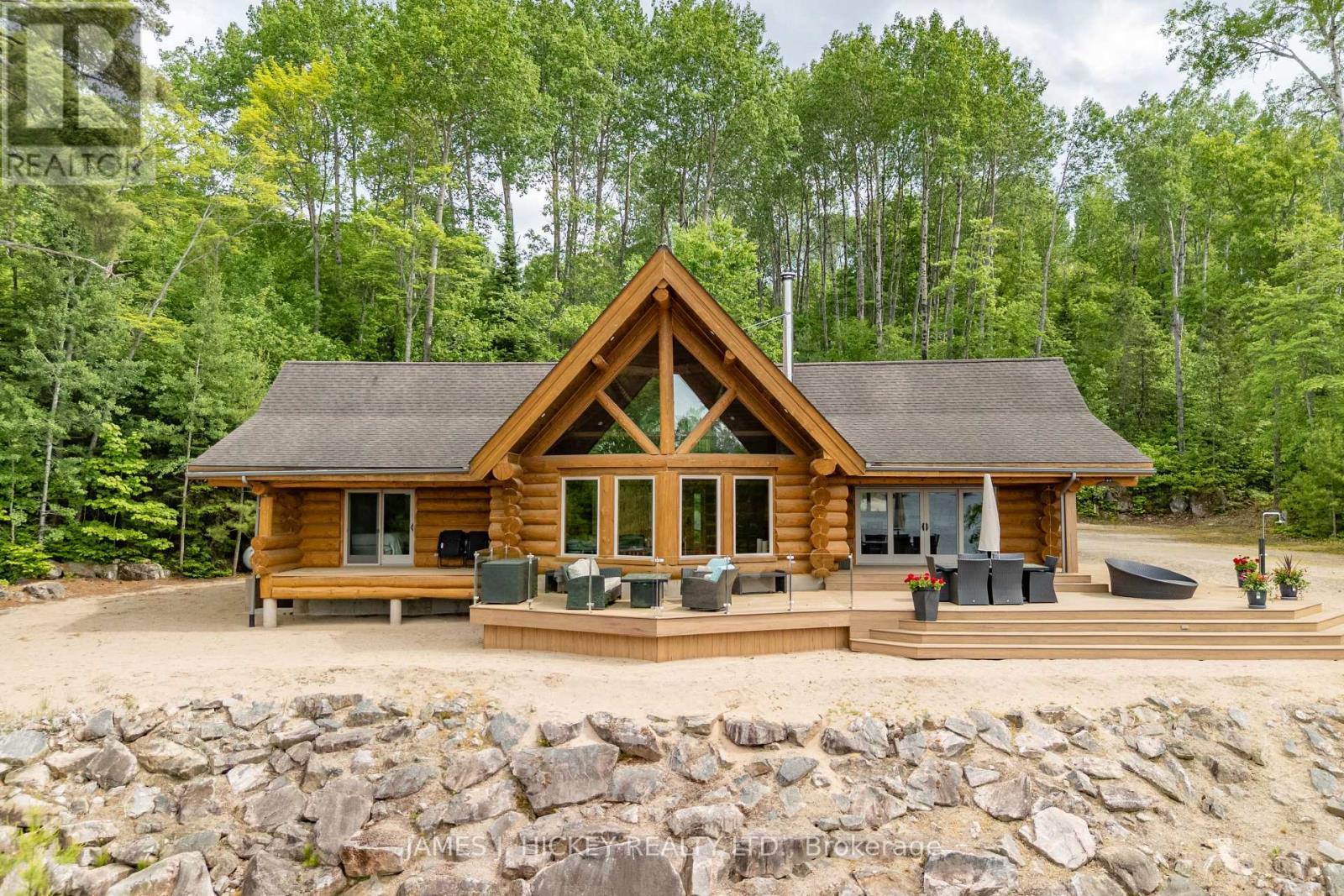 276 Colton Creek Road, Head, Clara And Maria, ON - Outdoor With Deck Patio Veranda