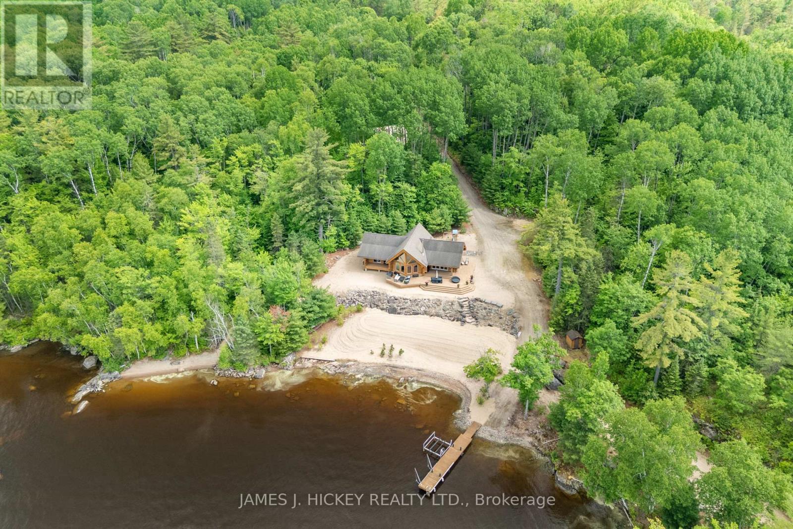 276 Colton Creek Road, Head, Clara And Maria, ON - Outdoor With Body Of Water