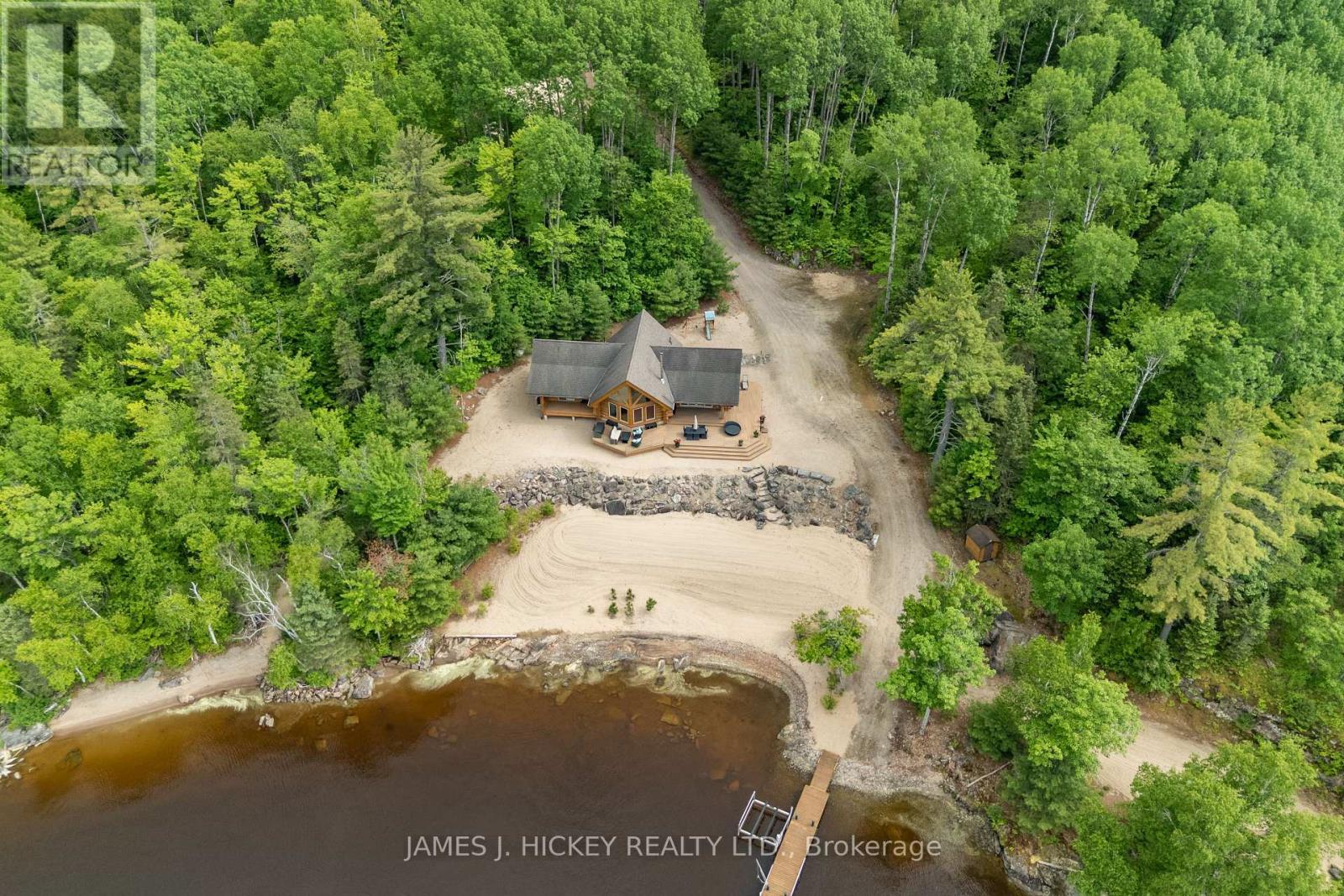276 Colton Creek Road, Head, Clara And Maria, ON - Outdoor With Body Of Water With View