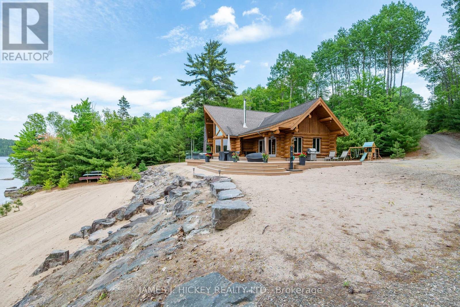 276 Colton Creek Road, Head, Clara And Maria, ON - Outdoor With Deck Patio Veranda