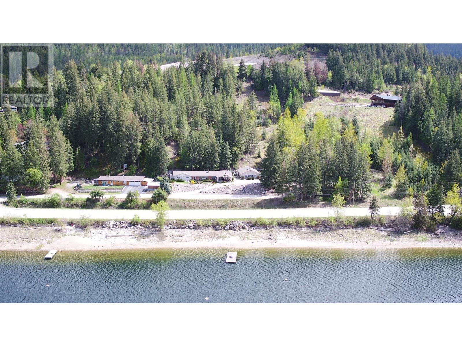 9178 Clancy Frontage Road, Mara, BC - Outdoor With Body Of Water With View